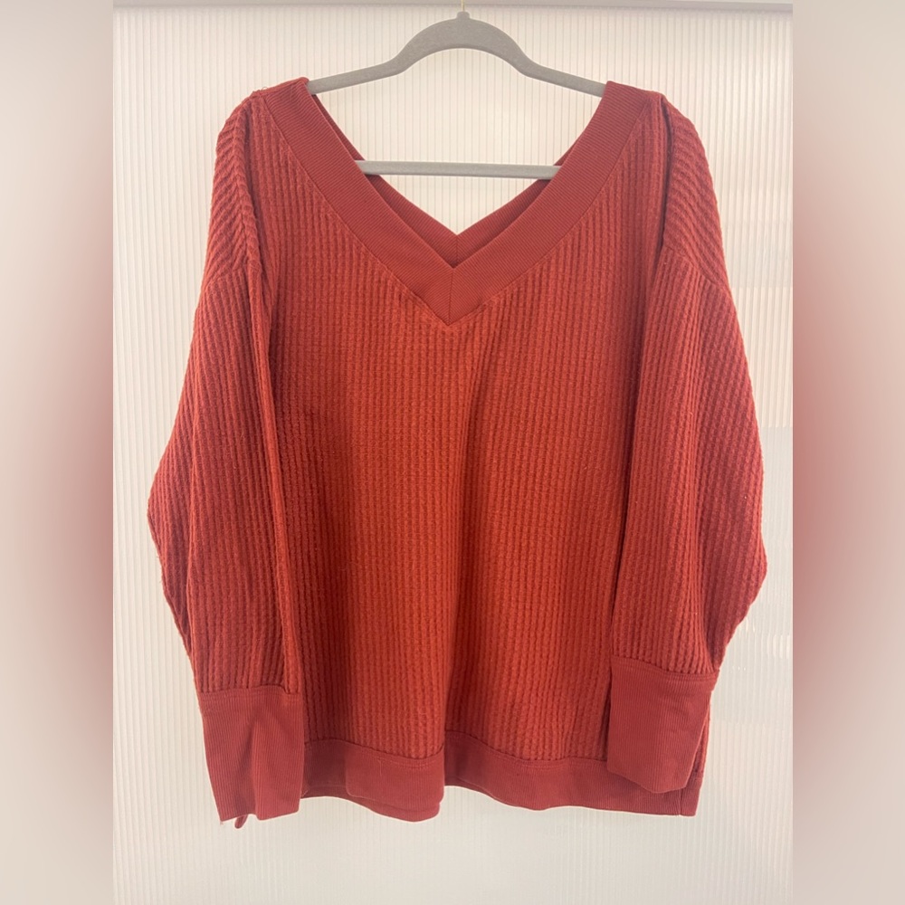 Full Circle Trends Off The Shoulder oversized Loose Fitting Sweater | Size 1X